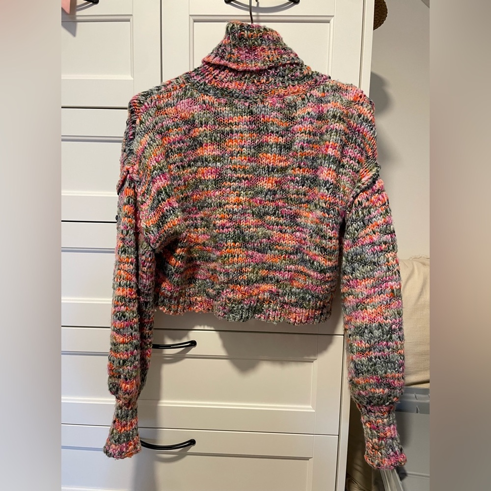 Women’s XS Multicolor Knit Turtleneck